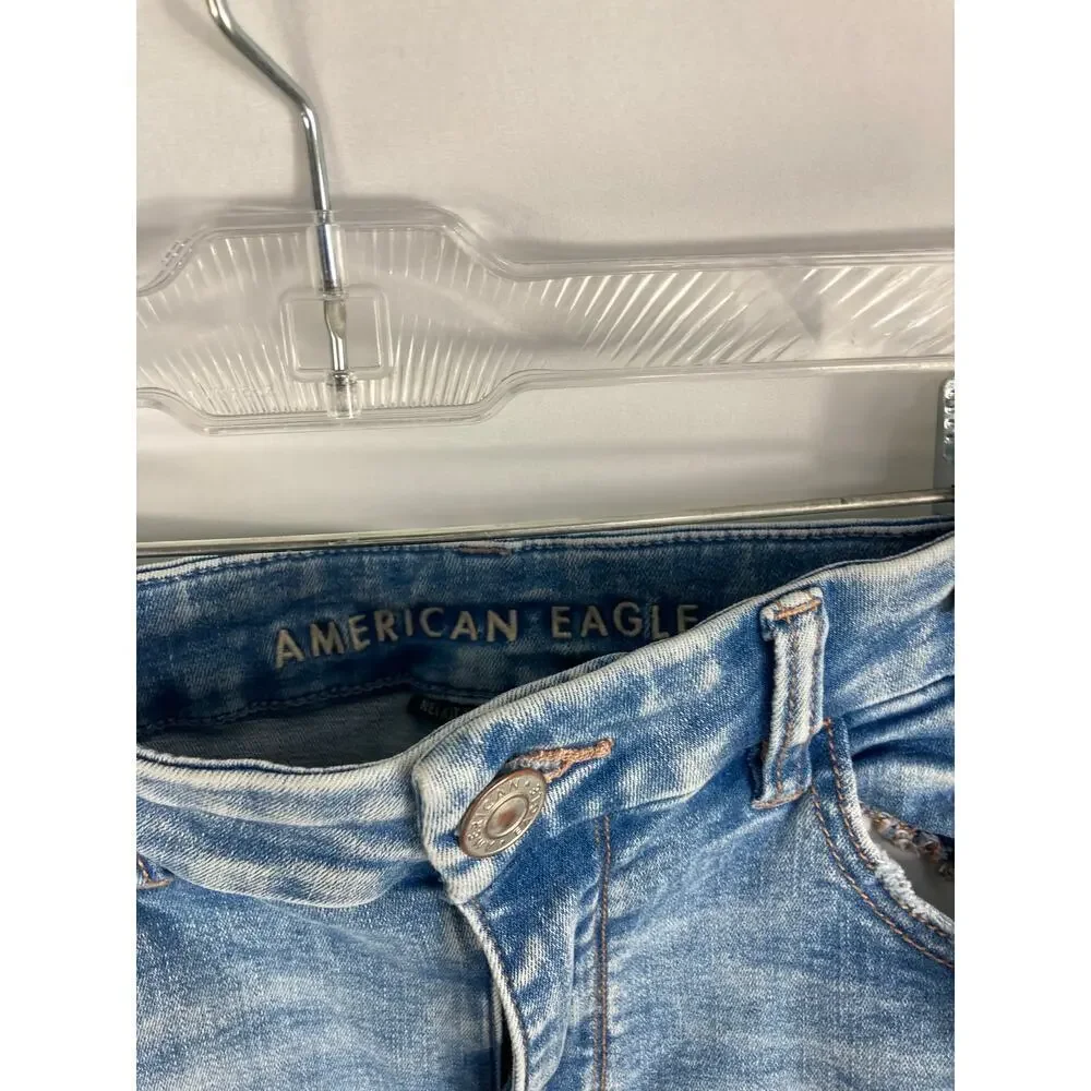 American Eagle Ne(x)t Level Stretch Curvy Hi Rise Jegging Size 8 R